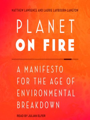 cover image of Planet on Fire